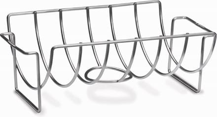 RVS sparerib- en braadstukhouder