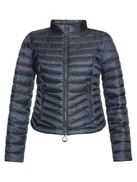 Gewatteerde jas Van Gil Bret blauw