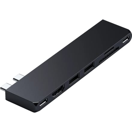Satechi USB-C Pro Hub Slim Adapter - Midnight Black