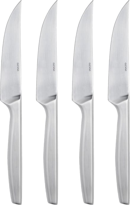 Gense Steak knife Norm 4 pcs. Mat staal
