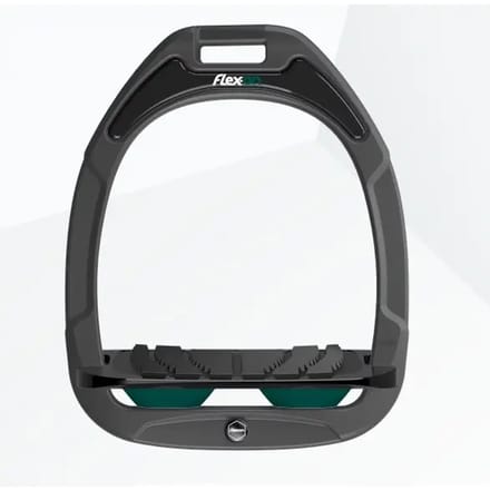 Invalideer Grip Antraciet/Zwart/Groen Flex-On Green Composite