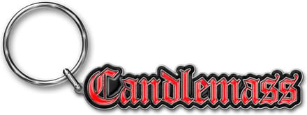 Candlemass - Logo Sleutelhanger - Rood