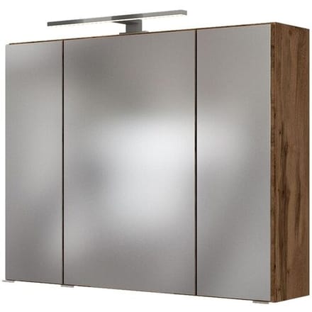 HELD Badkamer spiegelkast (wotan eik, 80 cm)