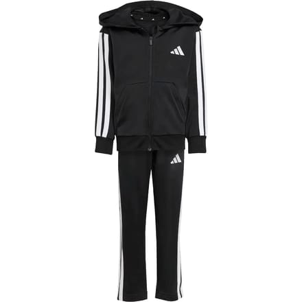 Adidas Essentials Tracksuit Trainingspakken Peuter - Zwart - Maat 99 - 104 CM - Poly Mesh