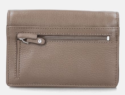 Crinkles Portemonnaie Hunter Taupe | Taupë | Maat: One Size