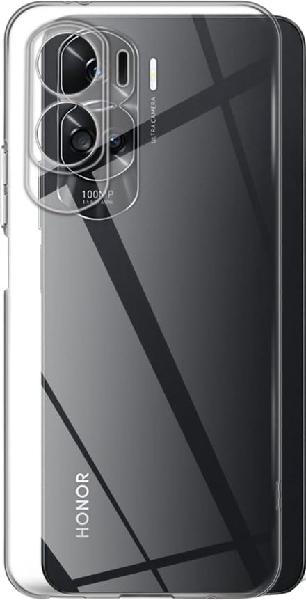 Hoesje voor Honor 90 lite backcover Shockproof siliconen Transparant