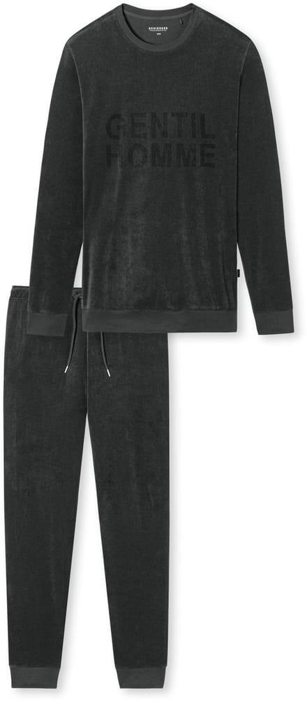 Schiesser – Warming Nightwear – Pyjama – 178037 – Anthracite - 54