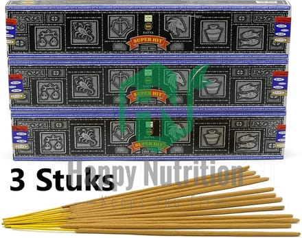 3x Wierook Nag Champa; Super hit| 3 stuks super hit