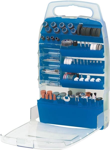 Accessoireset Multitool - Gereedschap Set - Klusjes Uitvoeren - 200 Delig - 35 cm - Blauw