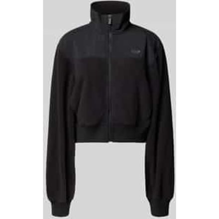 Regular fit sweatjack van fleece