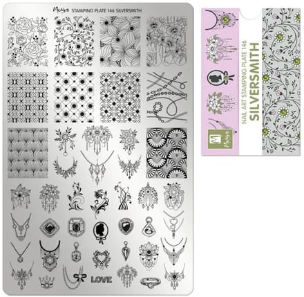 Moyra Stamping Plate 146 SILVERSMITH
