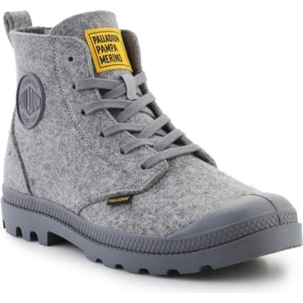 Laarzen Palladium Pampa Hi Merino Grey