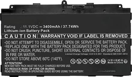 CoreParts MBXFU-BA0043 laptop reserve-onderdeel Batterij/Accu