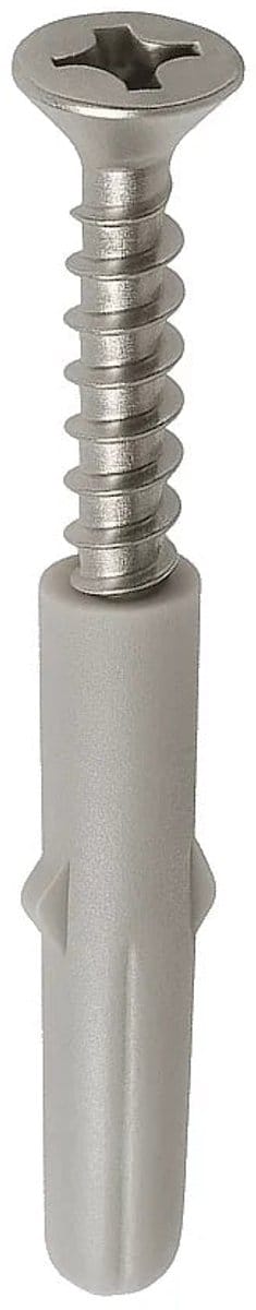 DutchLine - Schroeven Met Plug voor Vlonderclips - RVS - 25 stuks