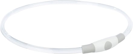 Trixie - Halsband - USB - Flash Light - Lichtgevend - Oplaadbaar - TPU - Multi - 40X0.8 cm