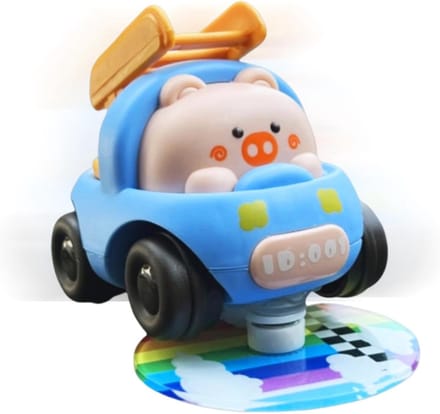 Dashboard Drift Auto - Auto Decoratie Figuur - Rijplezier Verhogend - Realistisch Drift Effect - 10x10x5 cm - Blauw