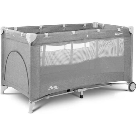 Caretero - Campingbedje Basic Plus Gray