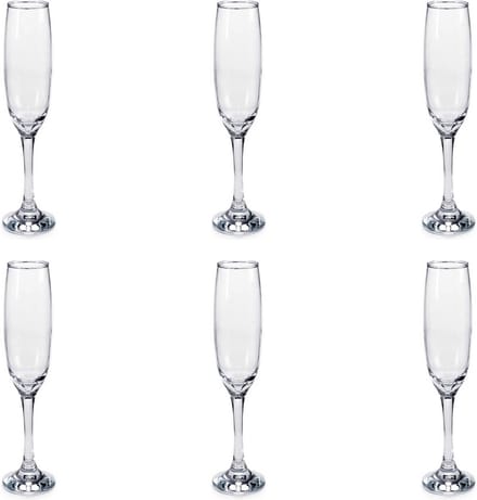 Glozini Havana Champagneglazen - Champagneglas - 6 Stuks - 170 ml