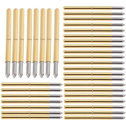 100 stuks P125?B Testprobe 2.0mm Veer Test Detectie Probe Pinnen Messing Pogo Pinnen white