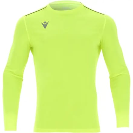 Macron Rigel Hero Voetbalshirt Lange Mouw Kinderen - Fluogeel | Maat: 128