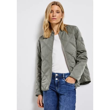 Blouson met doorgestikt patroon