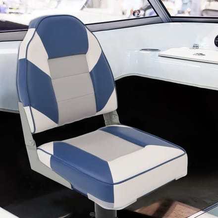 vidaXL - Bootstoelen - 2 - st - met - poot - 360° - draaibaar