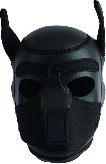 Sins Inquisition - Be My Master Bondage Puppy Hood - Zwart