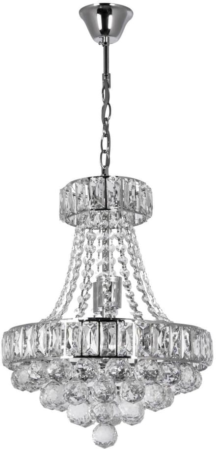 Luxe kristallen plafondlamp Venti W-E 1373/6 - 6 lichtpunten