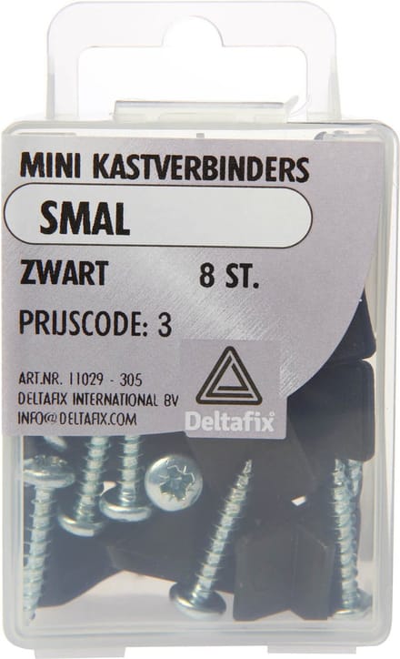 Mini kastverbinder smal zw 8st Deltafix