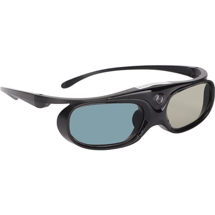 3D Bril 1080P LCD Bril Groothoek 178 graden Oplaadbare Batterij 3D Shutter Bril Zwart zwart
