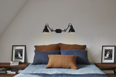 DCWéditions LAMPE GRAS N°204 DOUBLE wandlamp - zwart