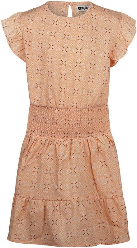 No Way Monday Meisjes Jurk - Peach