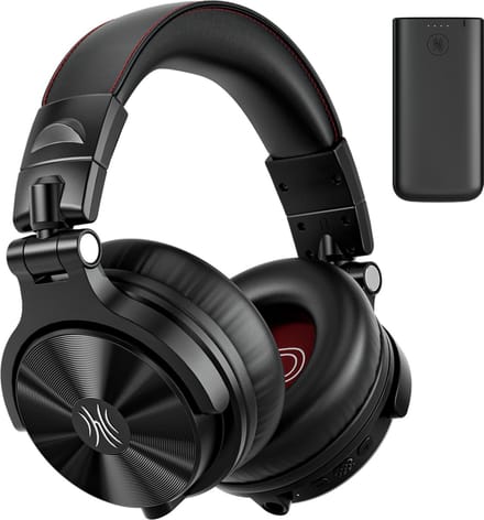 OneOdio - Wireless Studio Max 2 Headphones Black - Draadloze Over-Ear Koptelefoon – Bluetooth – Met Microfoon