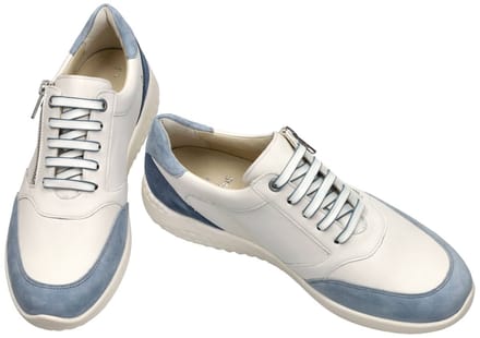 Solidus -Dames - blauw licht - sneakers - maat 38.5
