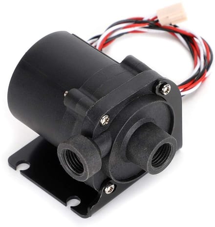 Allecto - PC Waterpomp - Waterkoeling Pomp - Compact en Efficiënt - Zwart - 12V - Voor Computergebruik - G1/4in Aansluiting