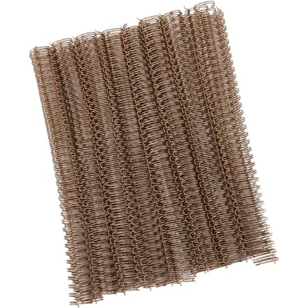 100 stuks 9/16 inch Draadbinding Ruggen 120 Vel Capaciteit Spiraal Dubbele Lus Binding Twin Loop Draden