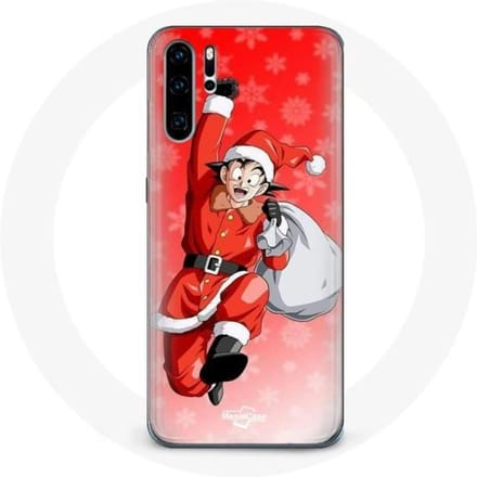 Coque - Maniacase - Huawei P30 Pro - Anime Son Goku - Protection - Souple noir