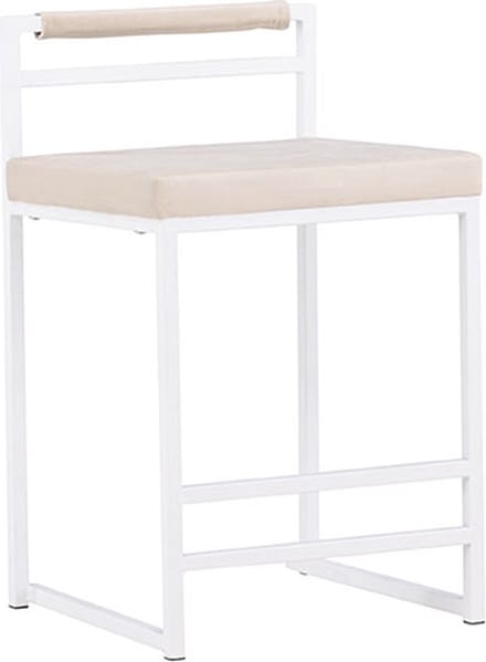 Opelika barstoel velours beige.