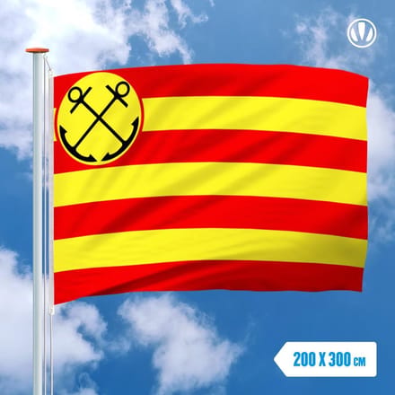 Vlag Den Helder 200x300cm