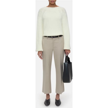 Closed Wharton Pants Beton Größe: W32L32 | Stoffhosen Outlet | Damen