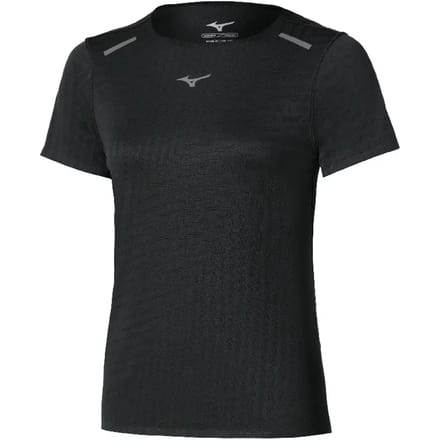 Mizuno Tech Light T-shirt Met Korte Mouwen Zwart M Vrouw