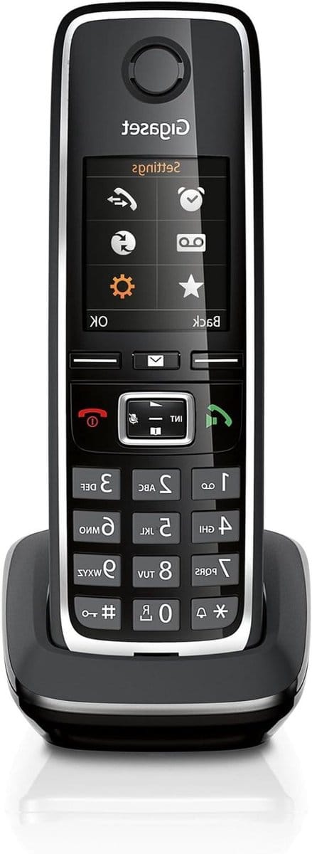 Draadloze Telefoon - DECT Telefoon Huistelefoon - Thuis Bellen - Groot Kleurendisplay - 18 inch - Zwart