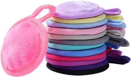 Make-up Remover Pads - Gezichtspads - Make-up Verwijderen - Herbruikbaar & Wasbaar - 10 Stuks - Wit