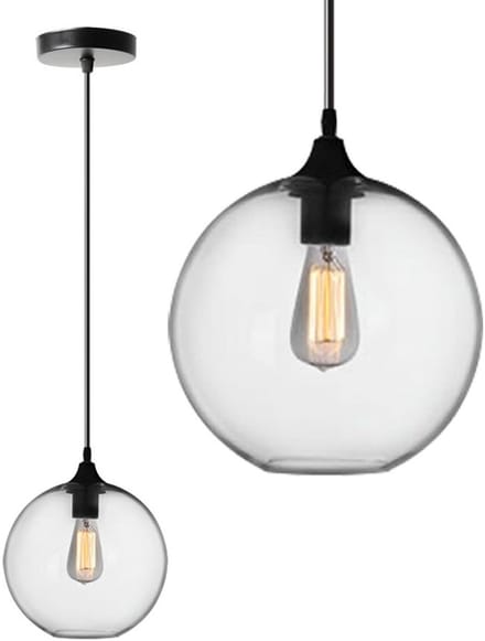 PLAFONDLAMP HANGGLAS APP311-1CP LOFT