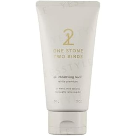 ONE STONE TWO BIRDS - Oil Cleansing Balm White Premium 90g