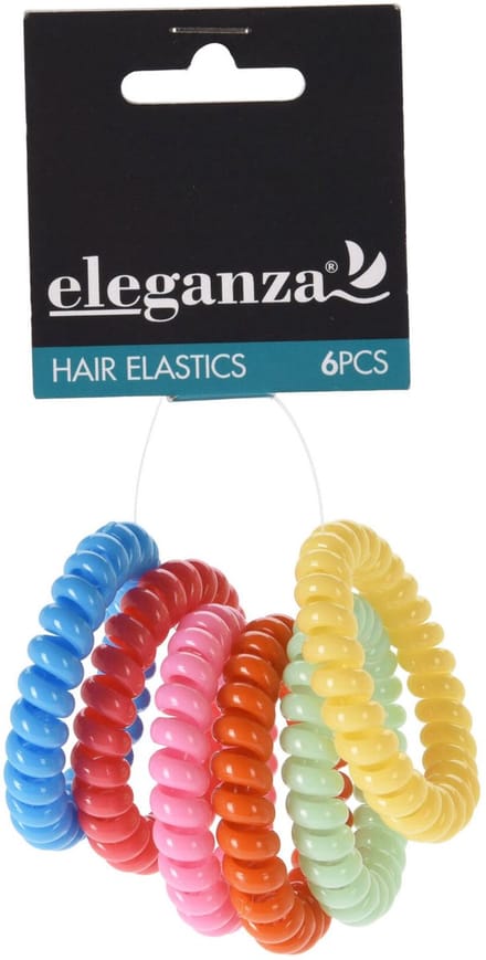 Haarelastiekjes, 6st.