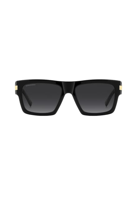 Dsquared2 D2 0198/S BLACK/GREY SHADED 55/17/145 Herrenbrillen Zonnebrillen