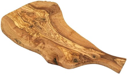 Olijfhout - Serveerplank olijfhout met handvat - Borrelplank