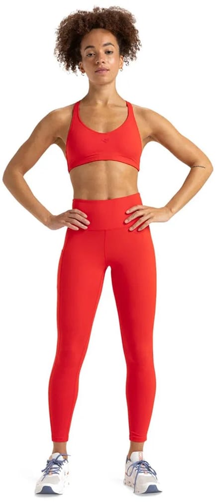 Roxy Heart Into It Ankle Leggings Rood S Vrouw