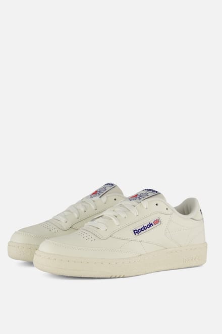 Reebok CLUB C 85 CHALK - CHALK - CLACOB Heren Sneakers - chalk